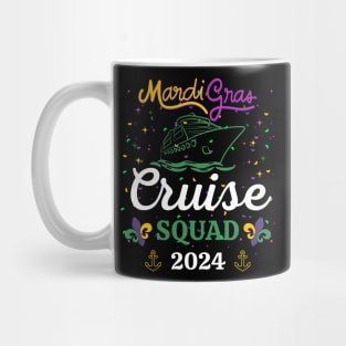 Mardi Gras Cruise 2024 Ship Family Matching Trip Costume Mug